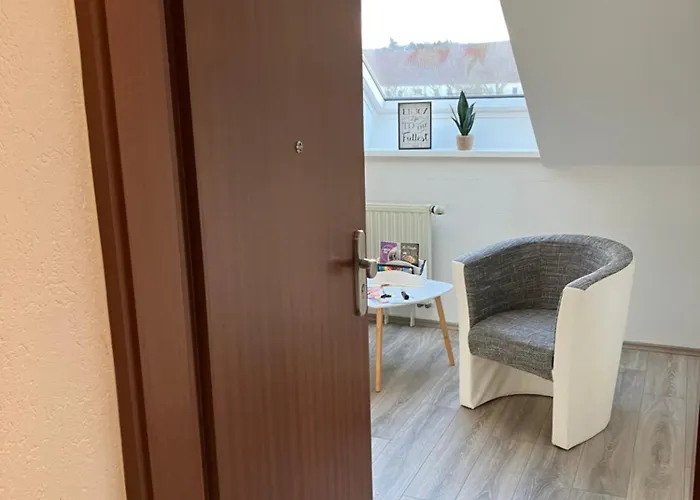 아파트 Fewo-woelkchen Mit Ausblick & Komfort Ueber Den Daechern Von *