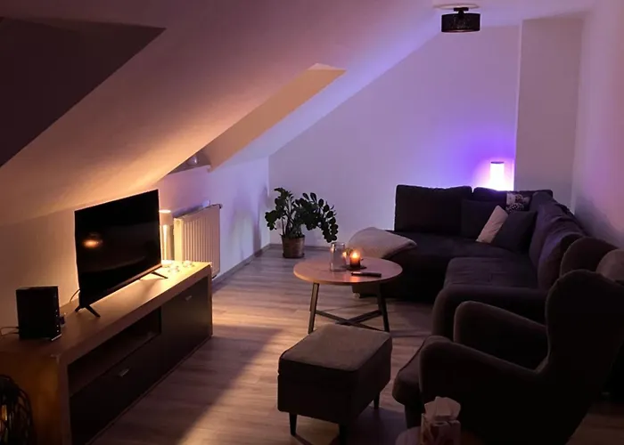 아파트 Fewo-woelkchen Mit Ausblick & Komfort Ueber Den Daechern Von *